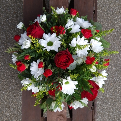 Posy   Red, Yellow and White