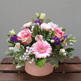 Hat Box Flowers