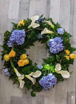 Hydrangea Wreath