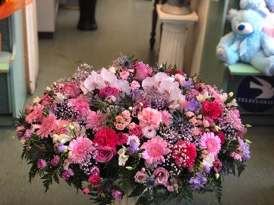 Pastel Pink and Lilac Posy