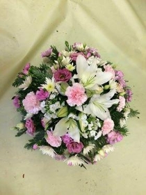 Pink Posy with Lilies
