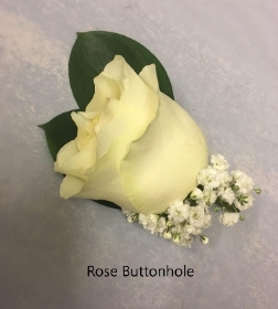 Rose Buttonhole