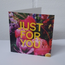 Just For You Greetings Card