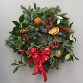 Luxury Traditional Christmas Door Wreath